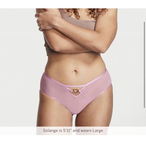 Victoria Secret Heart Mesh panty pack - Picture 4 of 5